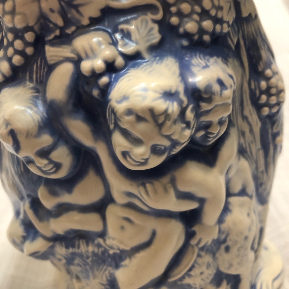 Minton Silenus Bacchus Style Stoneware Pitcher - Picture 13 of 13
